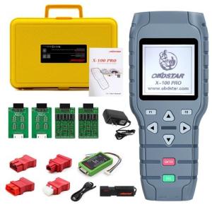 OBDSTAR X-100 PRO Car Key Programmer 4G TF Card For IMMO Odometer OBD Software