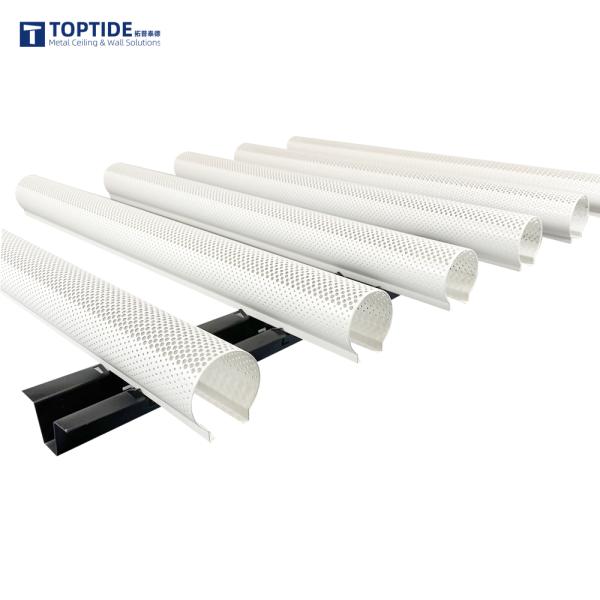 Aluminium Perforated Acoustic Ceiling Clouds Unique Design Wall and Ceiling Board Solutions
