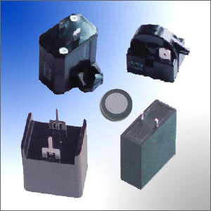 Black PTC Resistor / Smart PTC Thermistor For Degaussing Circuit , Degausser