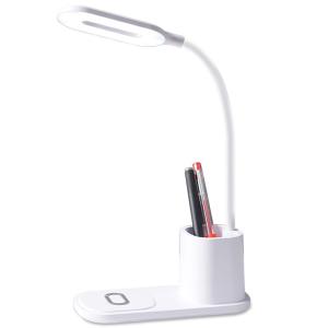 Buy cheap QI 10W LED Lamp Wireless Charger With adjustable 3 Color Modes product