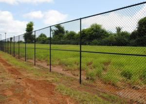China 30m Length/Roll 8foot Steel Chain Link Fencing For Industrial on sale