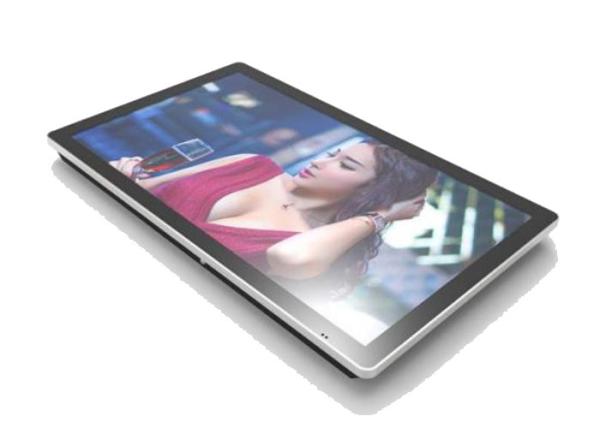 Quality Window Wall Mounted Digital Signage All In One PC Shopping Multiple Languages for sale