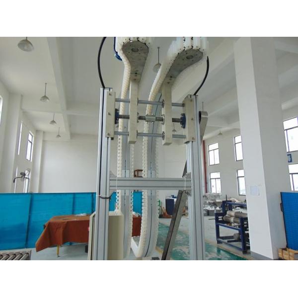 Z type elevating conveyors aluminium flexible conveyors system width 63mm
