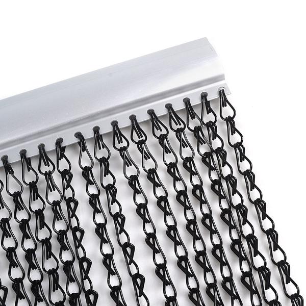 Ceilings Stainless Steel Chainmail Curtain Anodizing Powder Coating