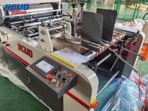 China Carton Box Window Patching Machine E-Flute 100×100mm Automatic Folder Gluer on sale