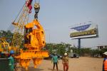 Frequency Variable Sheet Pile Driver Electric Vibro Hammer High Efficiency
