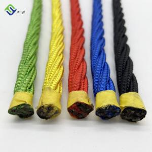 Buy cheap Twisted Polyester Combination Wire Rope 16mm 4 Strands For Playground Swing product