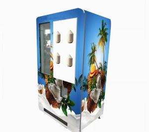 Buy cheap Fresh Coconut Automatic Juice Vending Machine Multifunctional Smart Touch Screen product