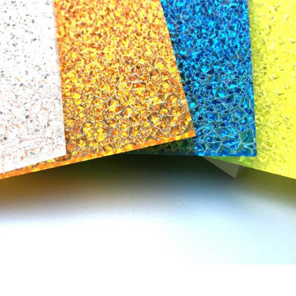 Quality Custom Polycarbonate Diamond Sheet , Decorative Polycarbonate Sheet 2mm-18mm for sale