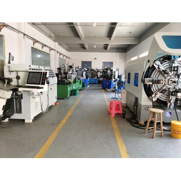 CNC Spring Machine production process