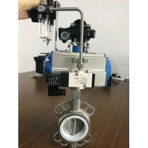 Buy cheap butterfly valves with pneumatic actuator product