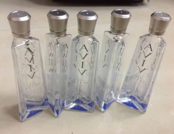 Quality Aviv 50ml Glass Bottles With Screw Cap 100ml 200ml Screen Printing for sale