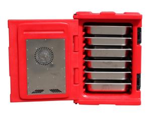 Electric Military Insulated Food Containers 90L Heated Food Pan Carrier