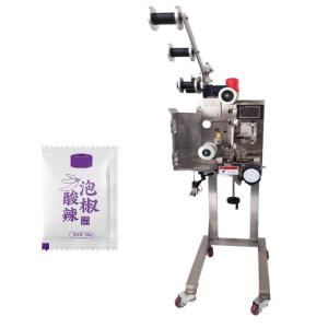 China Vegetable Pack Insertion Machine Desiccant Inserter 220 Bags/Min on sale