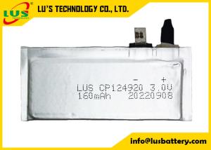 China Li MnO2 Non Rechargeable Thin Film Lithium Ion Battery For Security Cards on sale