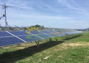 Ground Mounted Solar PV Mounting Structure 1.6KN/㎡ Snow load