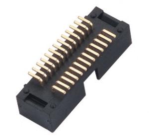 Buy cheap Dual Row SMT Box Header Connector 26 Pin Board To Wire Connectors 20mΩ Max product