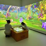 Interactive Table For Kids Educational Projection System Touch Table Projector