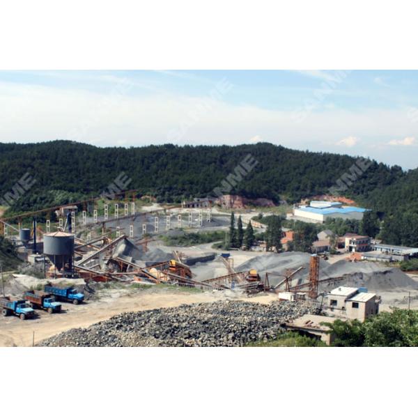 Hydraulic Stone Crushing Machine AC Motor Basalt Crusher