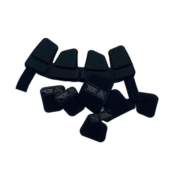 Quality Round Cotton Helmet Cushion Pads Universal Compatible Ergonomic Design for sale