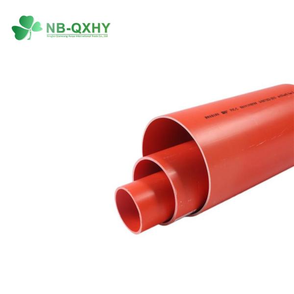 Grey 20mm 25mm Custom Sch80 Sch40 PVC Rigid Pipe Bend Adapters for Electrical Conduit