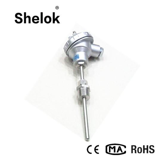 Quality Industrial 4 20ma rtd PT100 temperature sensor probe transmitter for sale