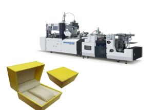 Buy cheap Economic Automatic Cardboard Box Making Machine W / O Angle Pasting product