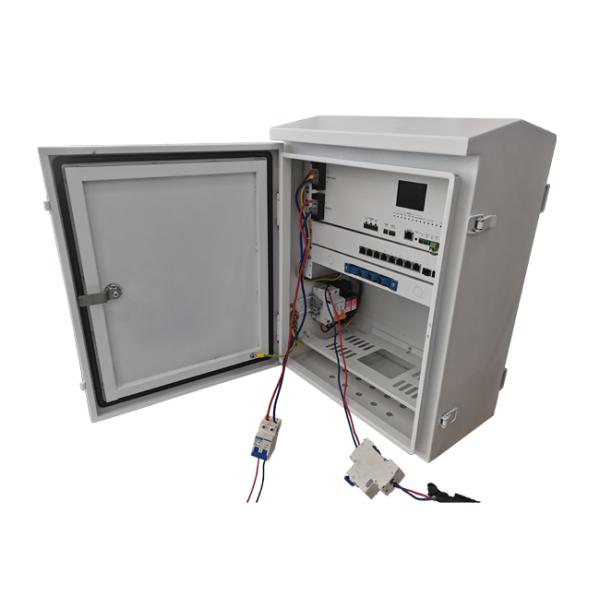 Outdoor Non-Intelligent Solar Power Supply Box With 2.4inch Touch Screen And Power Management