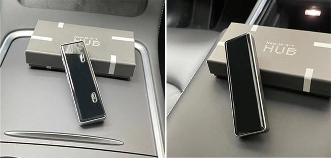 Car Rear Model 3 Usb Splitter Hub Conversion Center