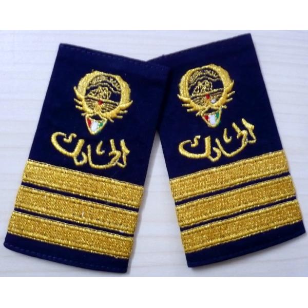 Twill / Cotton / Felt Military Custom Embroidered Patches, Embroidery Badges