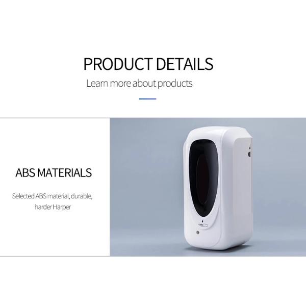 Alcohol Touch Free Soap Dispenser Wall Mounted , Automatic Soap Dispenser Touchless