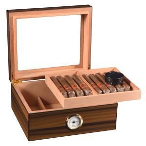 Buy cheap Humidity Controlled Cigar Packaging Box Rigid Wood / Paperboard Customizable product