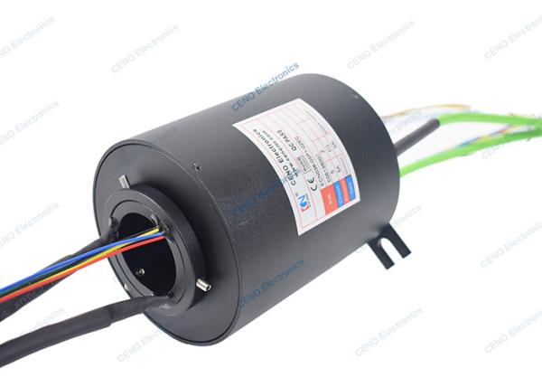 Quality 0 - 10rpm Signal Slip Ring With 2 Group Gigabit Ethernet For Industrial Application for sale