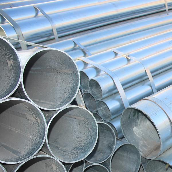 90g/M2 Galvanized Steel Pipe With Zinc Coating Z60 21.3mm Diameter