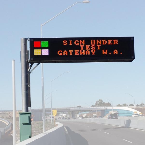 Quality DIP P20 IP56 variable road signs Full Color Outdoor LED Display for sale