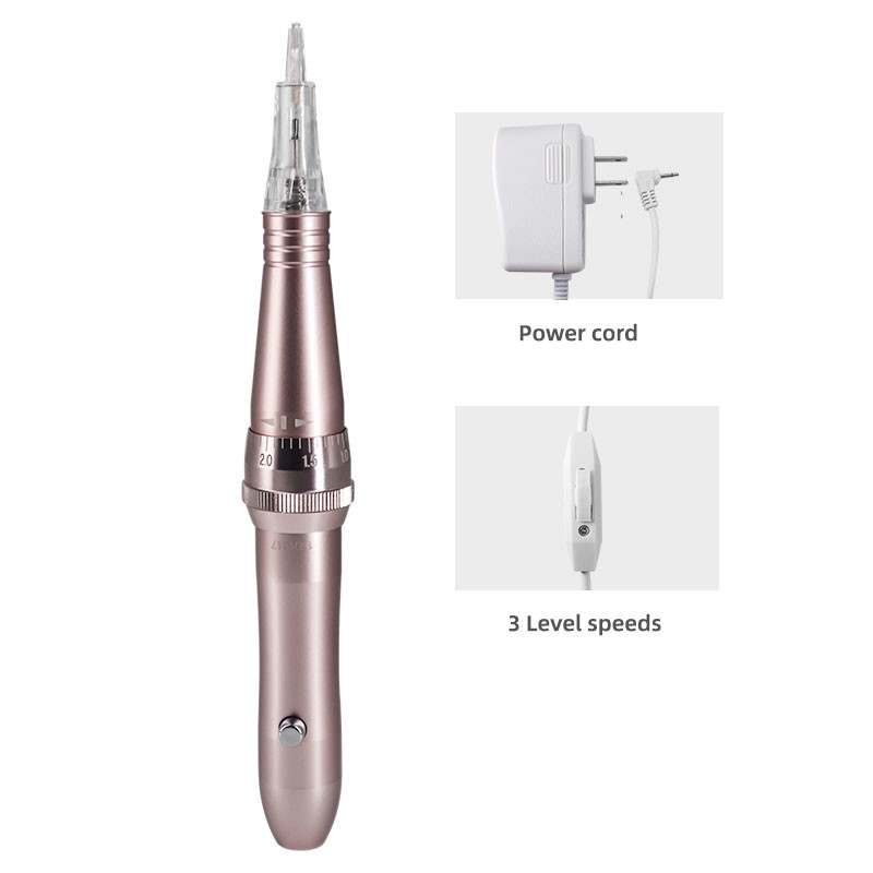 50/60Hz Permanent Makeup Tattoo Kit Round Liner Round Shader Flat Shader Magnum Needles