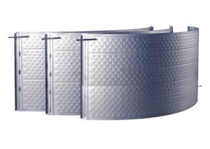 China Micro commercial beer brewing equipment pillow plate heat exchanger brasserie on sale