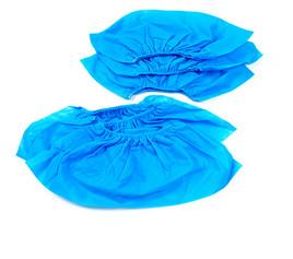 China Laboratories PE Plastic Shoe Covers Disposable Polyester Material Waterproof on sale
