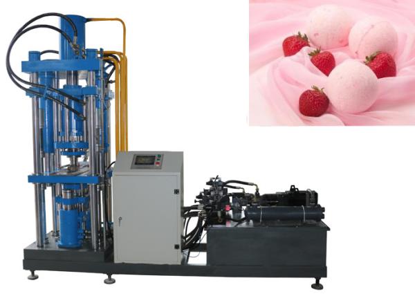 Quality Single Punch Bath Ball Press Machine / Fast Automatic Hydraulic Press for sale