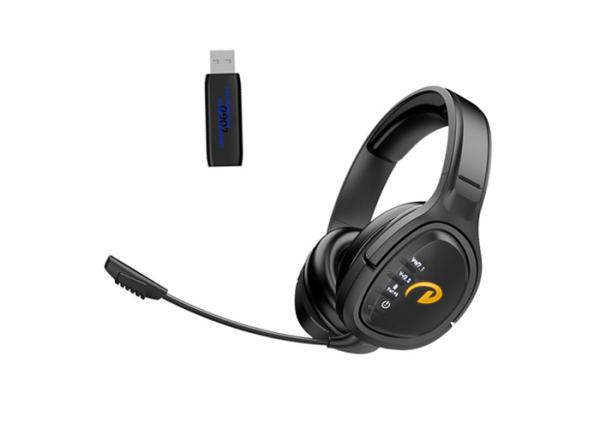 Quality 2dBm Wireless Gaming Headset With Mic 10m Connect distance for sale
