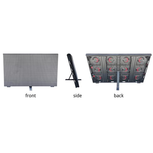 Stadium Led Display Die Casting Aluminum SMD 3in1 Cabinet Long Life Span 100 / 000 Hours