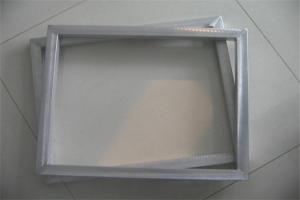 Buy cheap Silver Screen Printing Frames Aluminum Alloy Customized Size 0 - 30N product