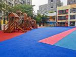 Custom Thickness EPDM Rubber Running Track With Excellent Flexibility Slip