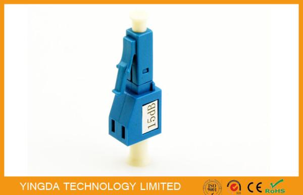 Quality Plastic Single - Mode Fiber Optic Attenuator For LAN & WAN / FTTP Network for sale