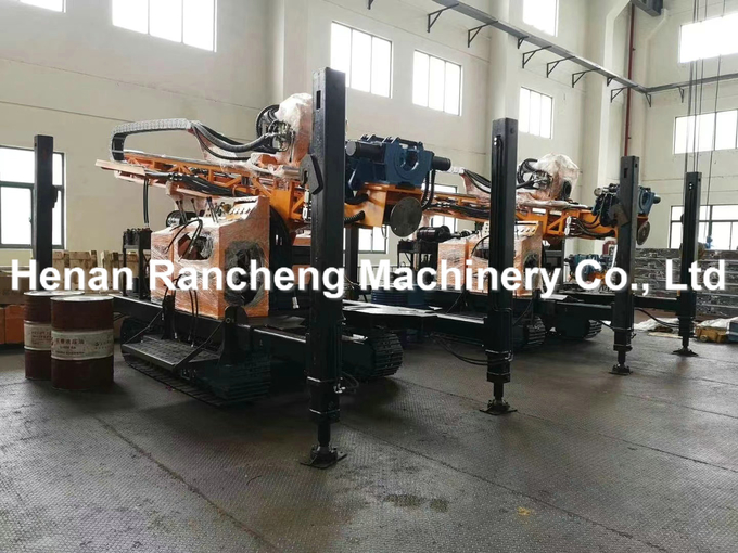 RCJ150RC Hydraulic Engineer Drilling Rig For 125W Engine Power 8000N.M Max Output Torque