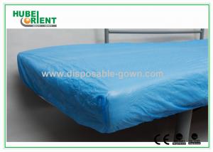 Buy cheap Breathable CPE  Disposable Bed Protectors Hospital Bedding Cover To Prevent Cross Infection product