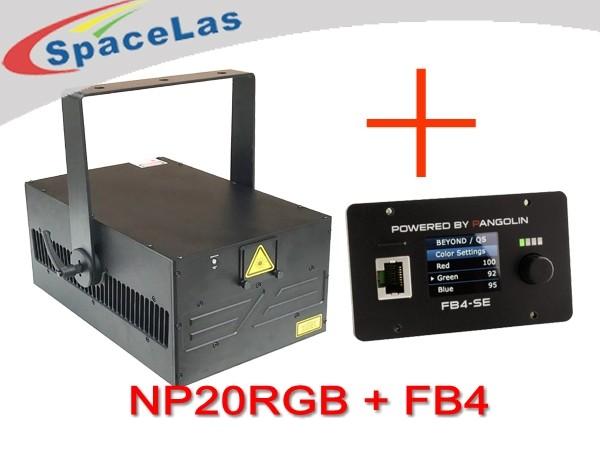 Quality Multicolor 20 Watt RGB Laser Light Projector Compact Design Show Lights for sale