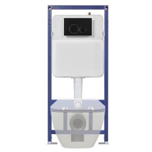 Buy cheap Gravity Fed Full Frame Concealed Cistern with 8.5/3 Liters Flush Volume product