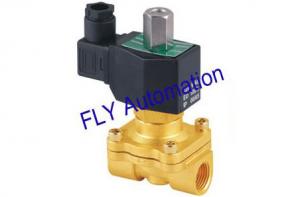 China 220VAC  Normally open 3/8 Diaphragm Brass Or Zinc Alloy Water Solenoid Valve 2WT160-10 on sale