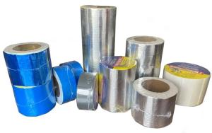 Buy cheap Bulk Heat Resistant Aluminum Tape Foil Waterproof Adhesive product